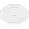 Ekena Millwork Westin Architectural Grade PVC Contemporary Ceiling Medallion, 40"OD x 3"ID x 16"C x 1"P CMP40WN-03000 - alternate 3